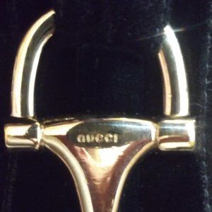 Gucci Black Velvet Skirt Size 42 Euro 4 US .